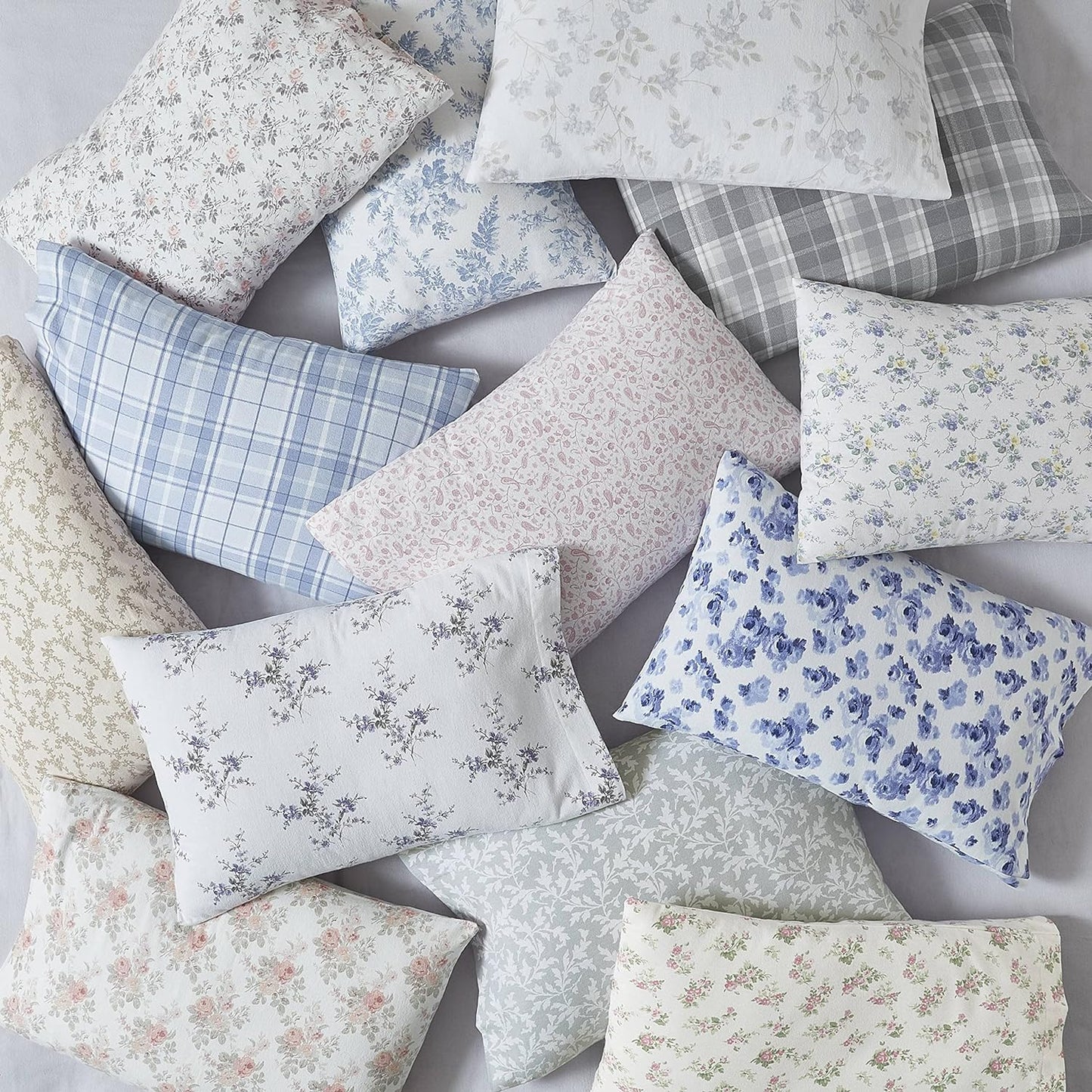 Flannel Cozy Sheet Sets-Paisley Prance Pink