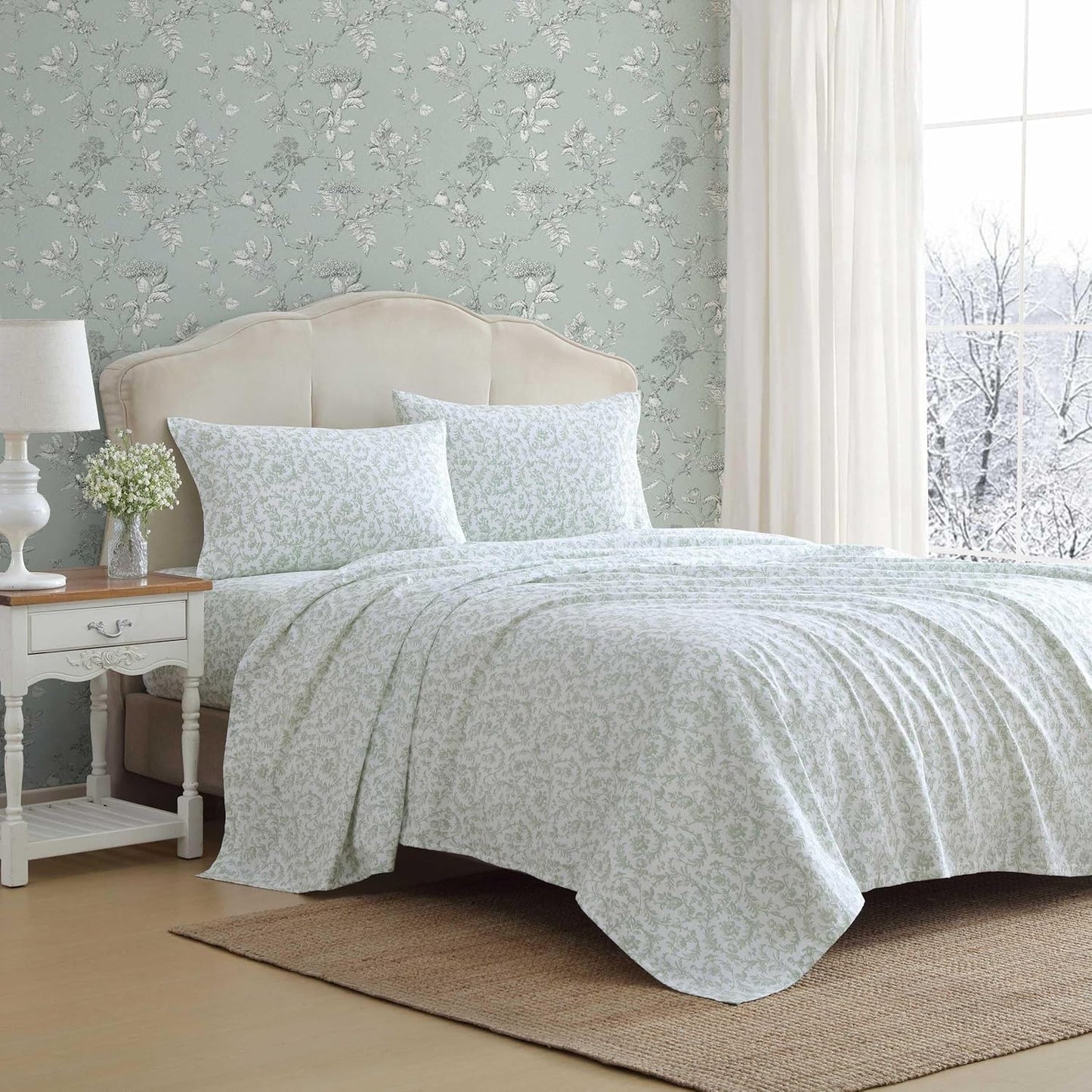 Flannel Cozy Sheet Sets-Brinna Green