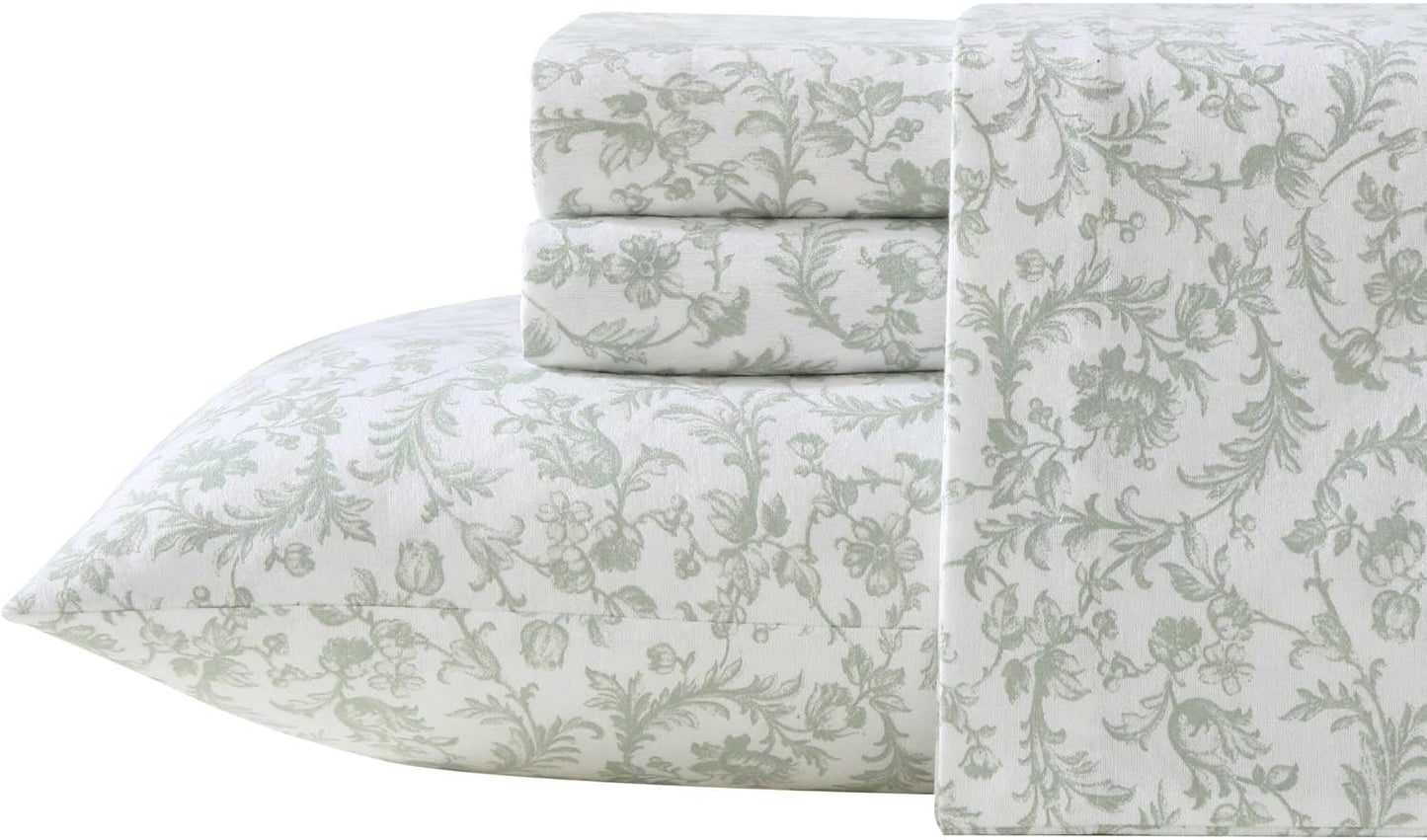 Flannel Cozy Sheet Sets-Brinna Green