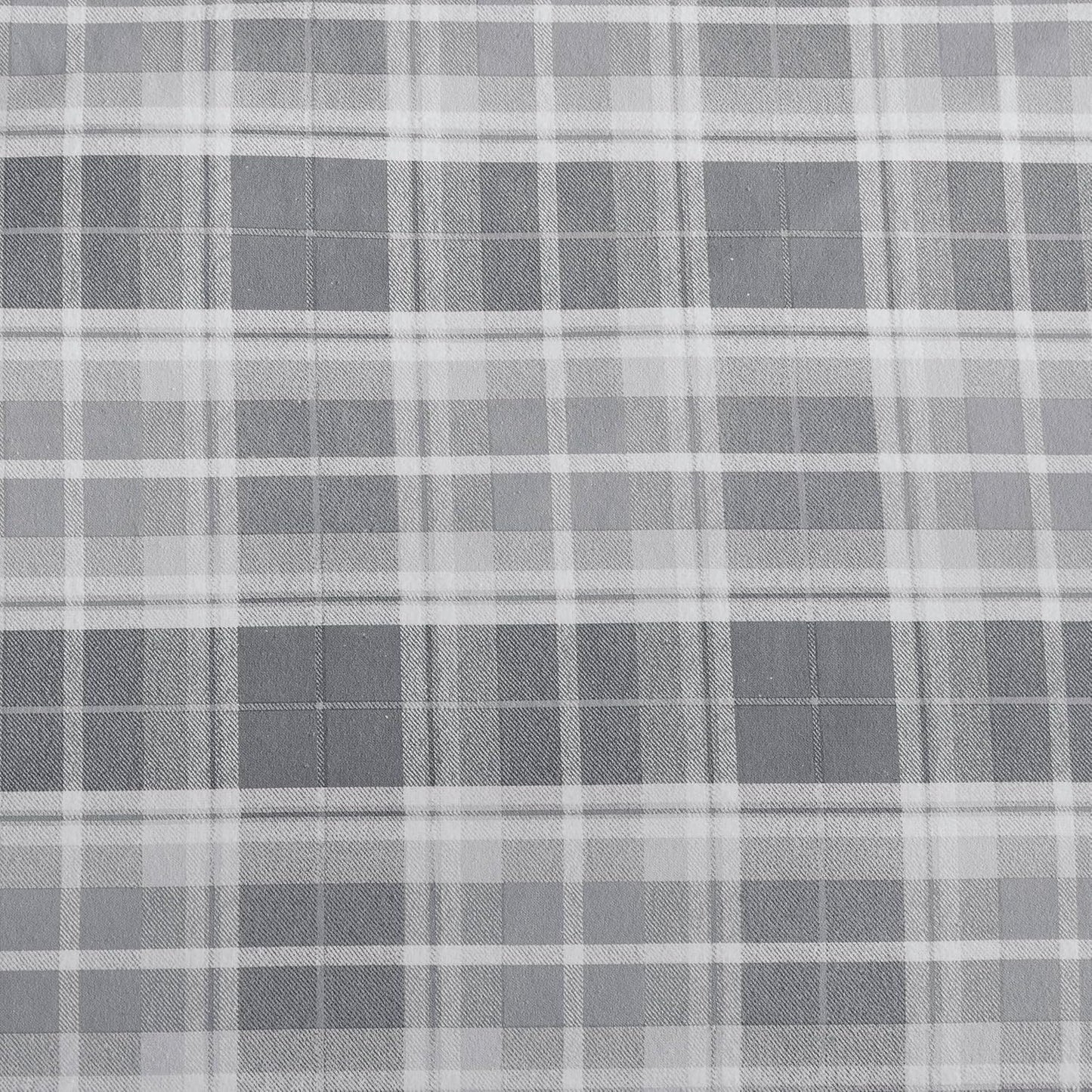 Flannel Cozy Sheet Sets-Mulholland Plaid Grey