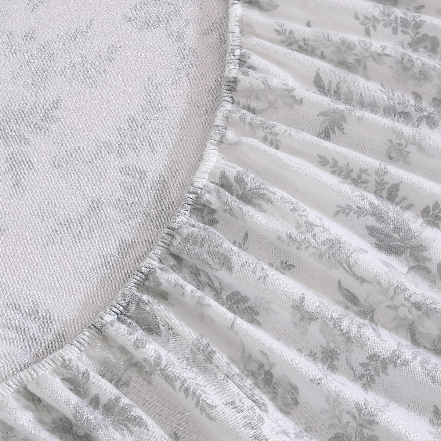 Flannel Cozy Sheet Sets-Vanessa Grey