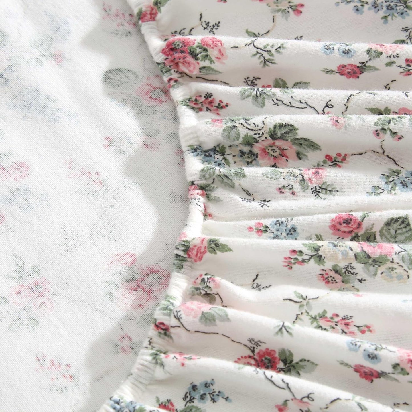 Flannel Cozy Sheet Sets-Le Fleur Pink