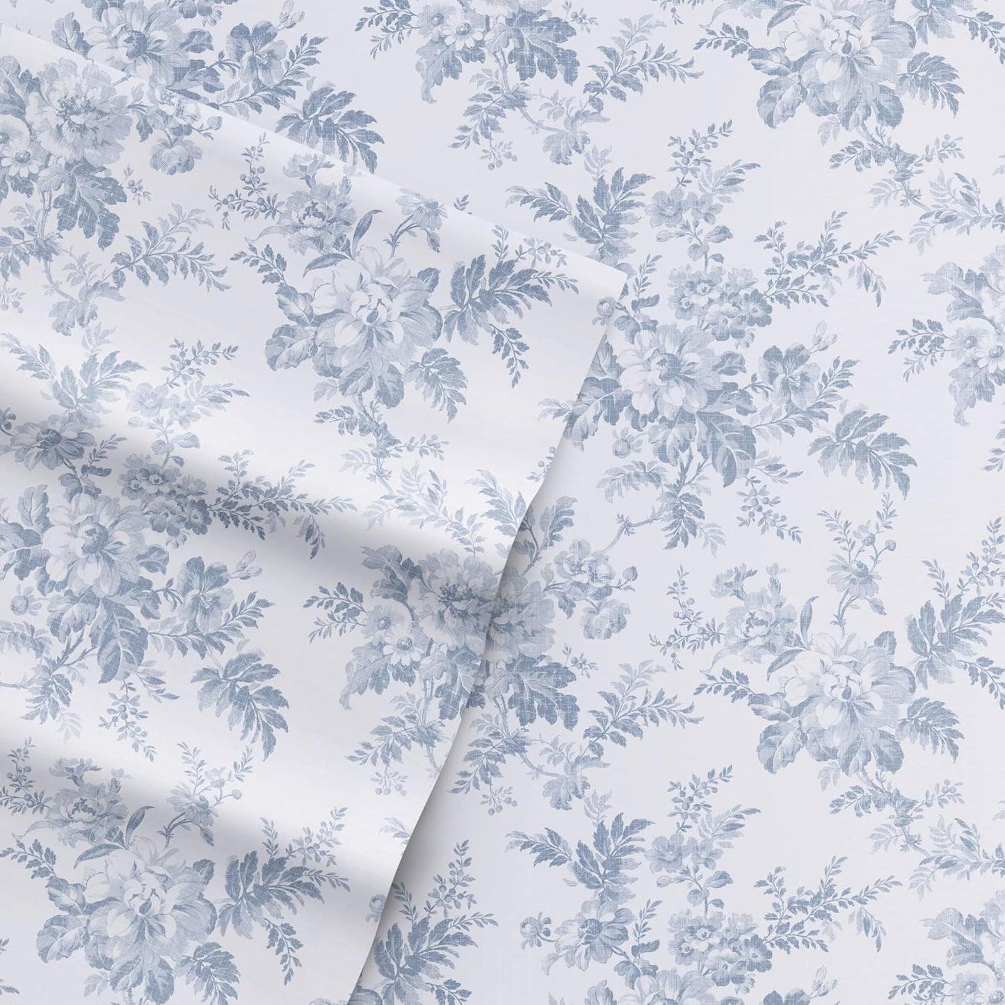 Flannel Cozy Sheet Sets-Vanessa Blue