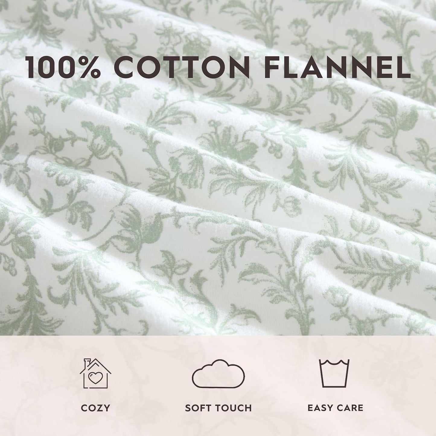 Flannel Cozy Sheet Sets-Brinna Green