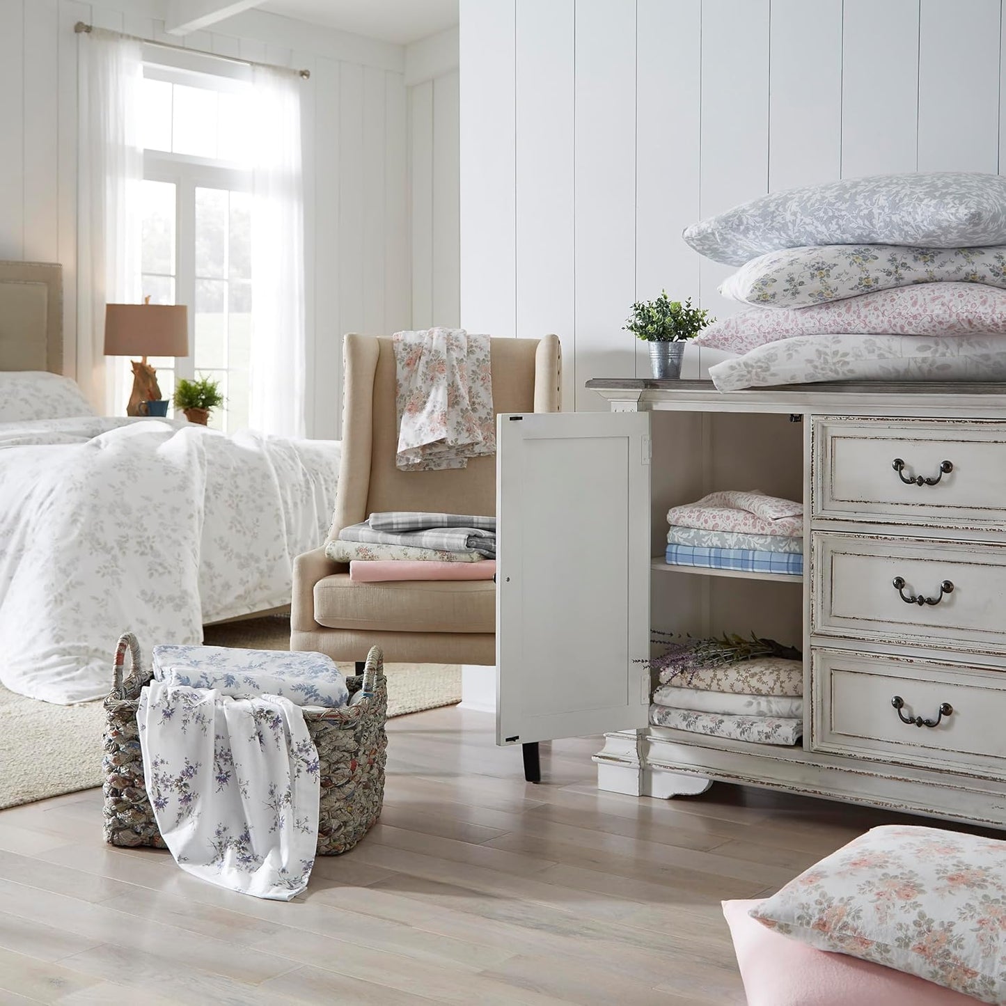 Flannel Cozy Sheet Sets-Victoria Beige