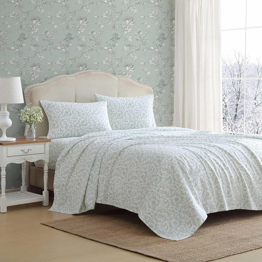 Flannel Cozy Sheet Sets-Brinna Green