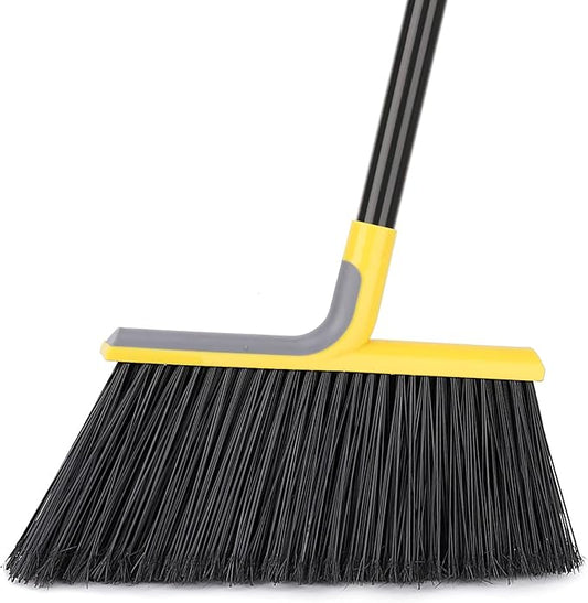 Outdoor Broom for Floor Cleaning,58" Heavy-Duty Commercial Broom for Sweeping Concrete Courtyard Garage Patio Indoor Home Kitchen Office Lobby